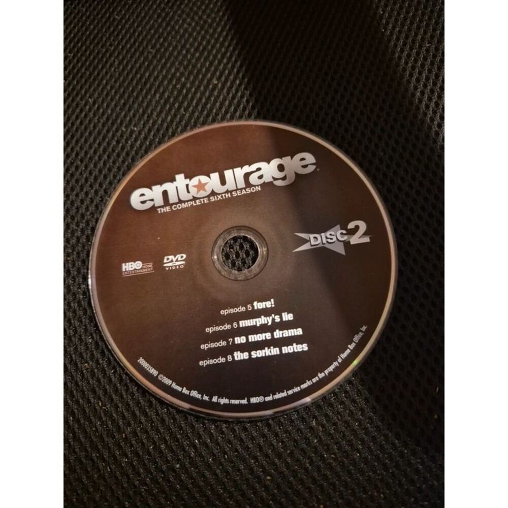 Entourage Season 6 Disc 2 DVD Disc Only